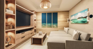 Bespoke TV panels in Living Room