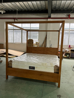 Modern Platform Bed with Headboard