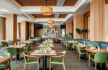 hotel restaurant with sustainable furniture.jpg