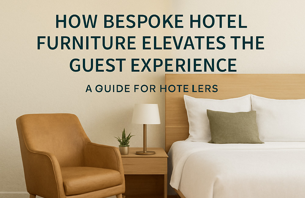Cómo los muebles de hotel a medida elevan la experiencia de los huéspedes: una guía para hoteleros