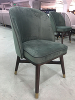 Emerald Velvet Hotel Chair