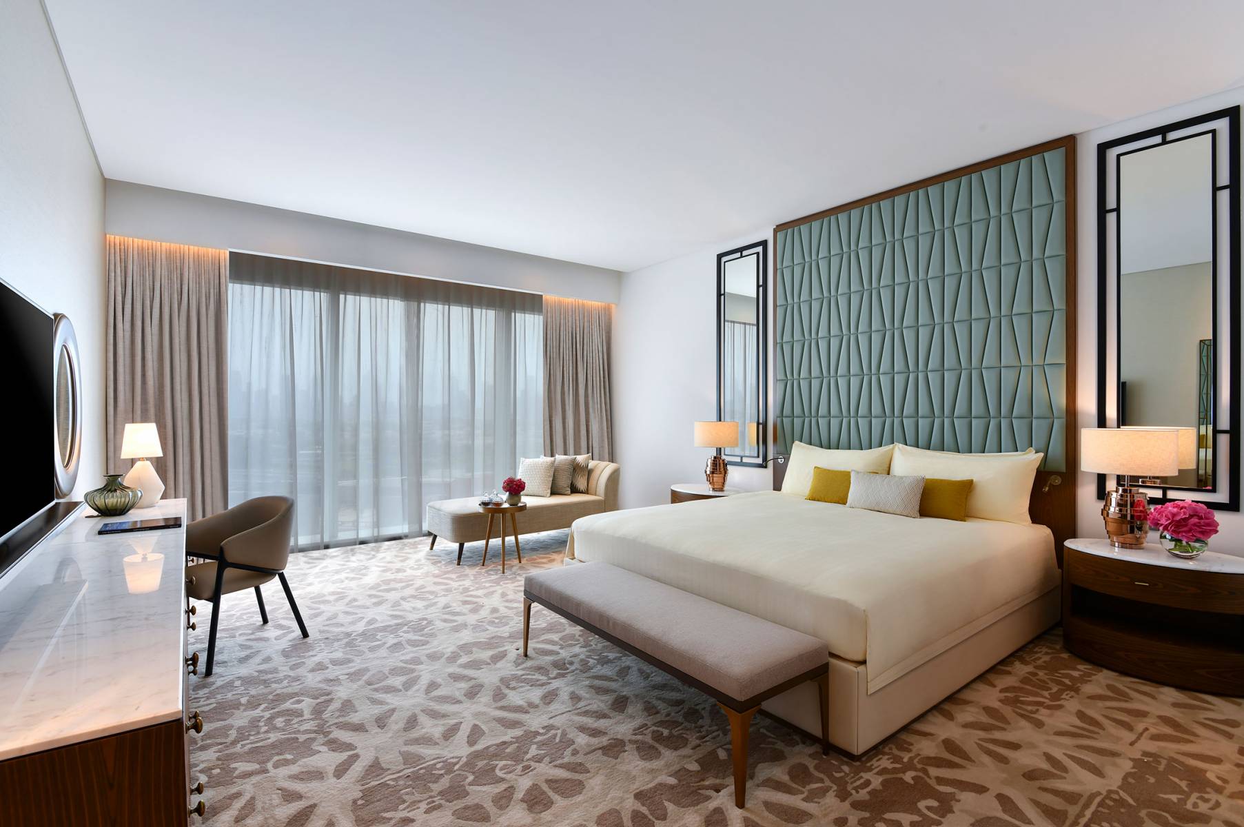 Chambre-maître de la chambre à coucher