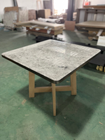 Grey Marble Side Table