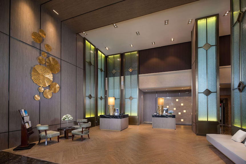 Lobby lounge furniture for Wyndham Changsha South