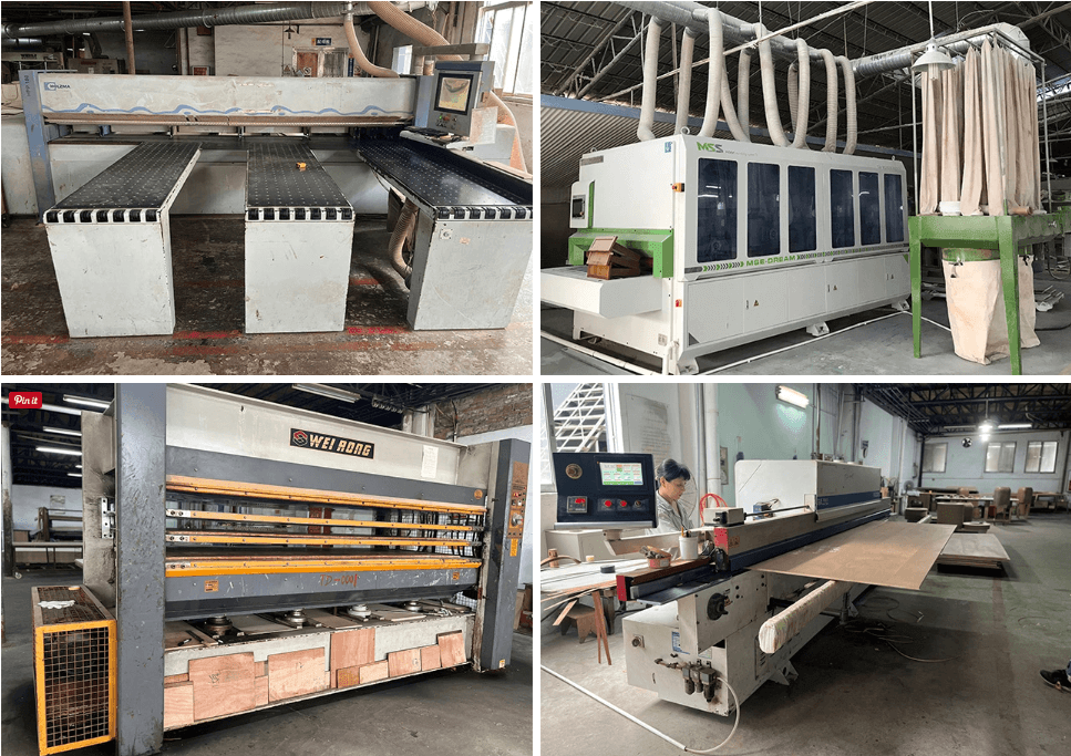 Professional hotel furniture production equipment
