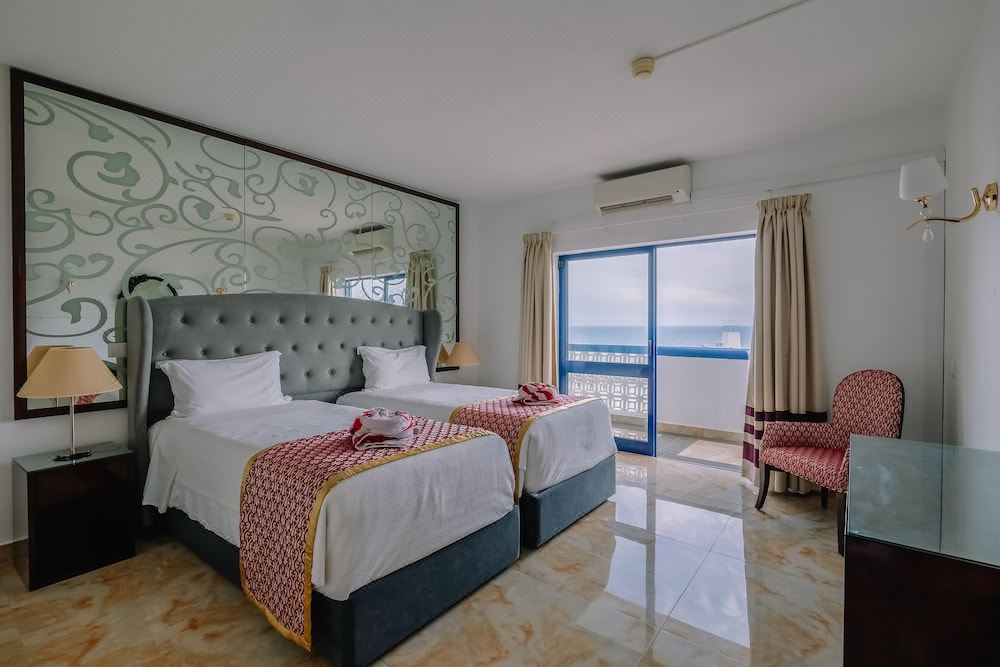 Ocean view or pool view - Luxury bedroom apartment room in Grand Muthu Oura View Beach Club