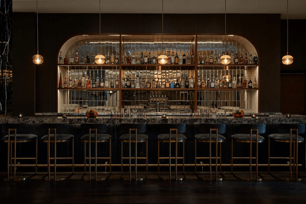 Bespoke Built-In Furniture for InterContinental Hotel Wet Bars