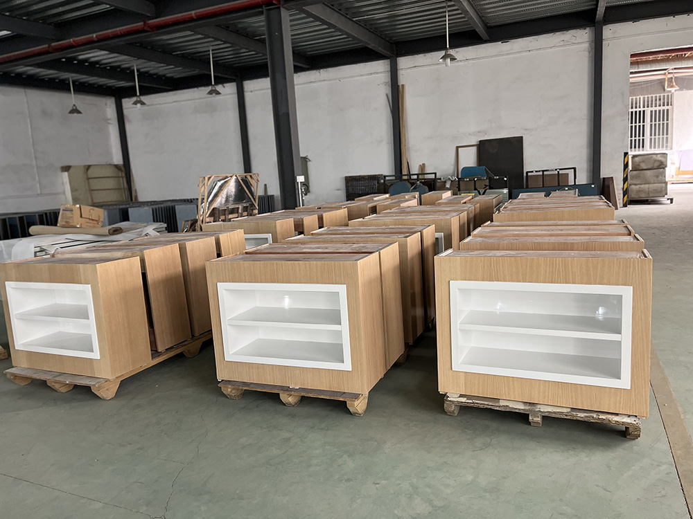 Custom hotel furniture materials and construction details