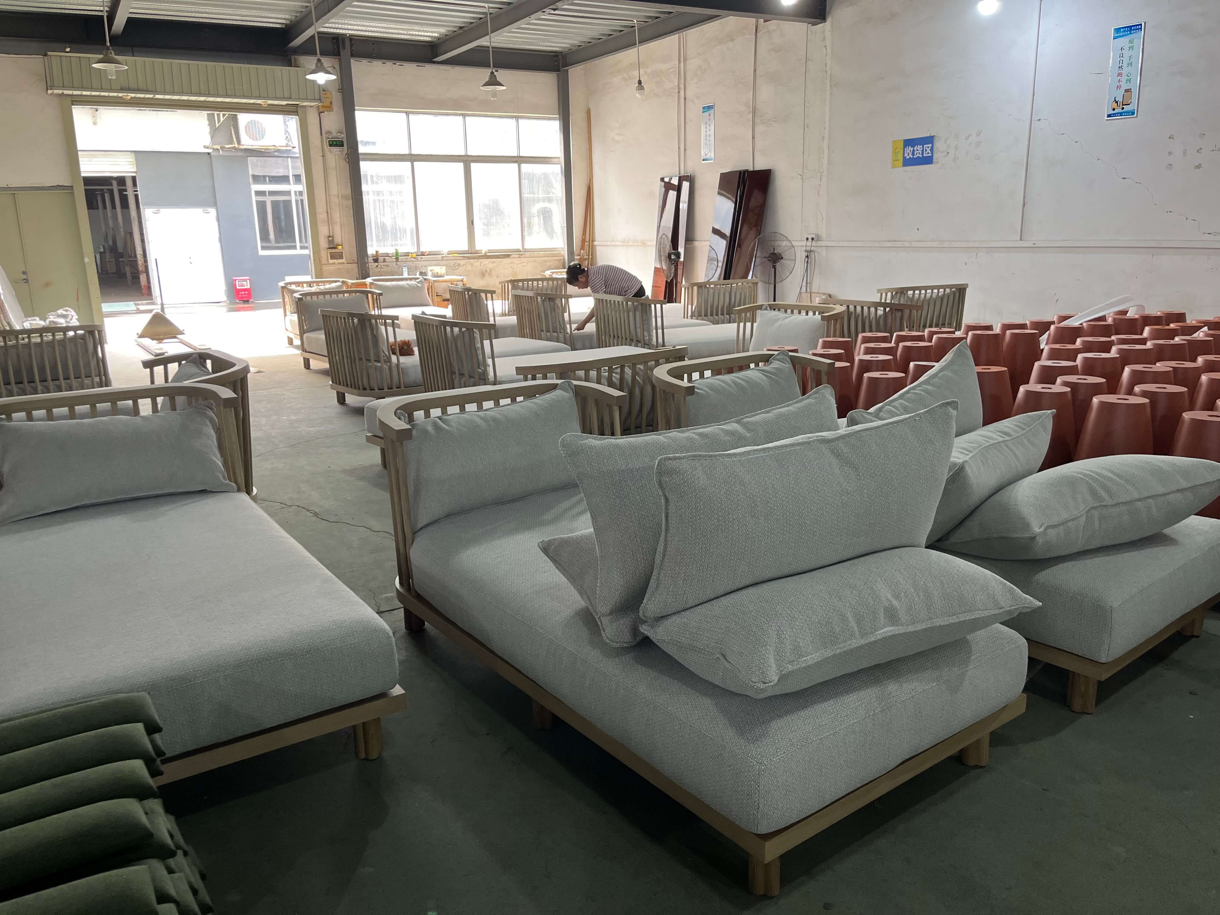 Custom outdoor resort furniture produced for Dusit Thani Krabi Beach Resort