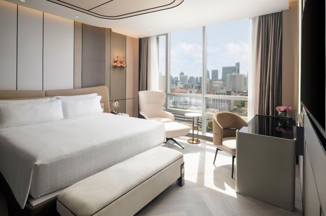Custom furniture used in the Pathumwan Princess Hotel renovation project