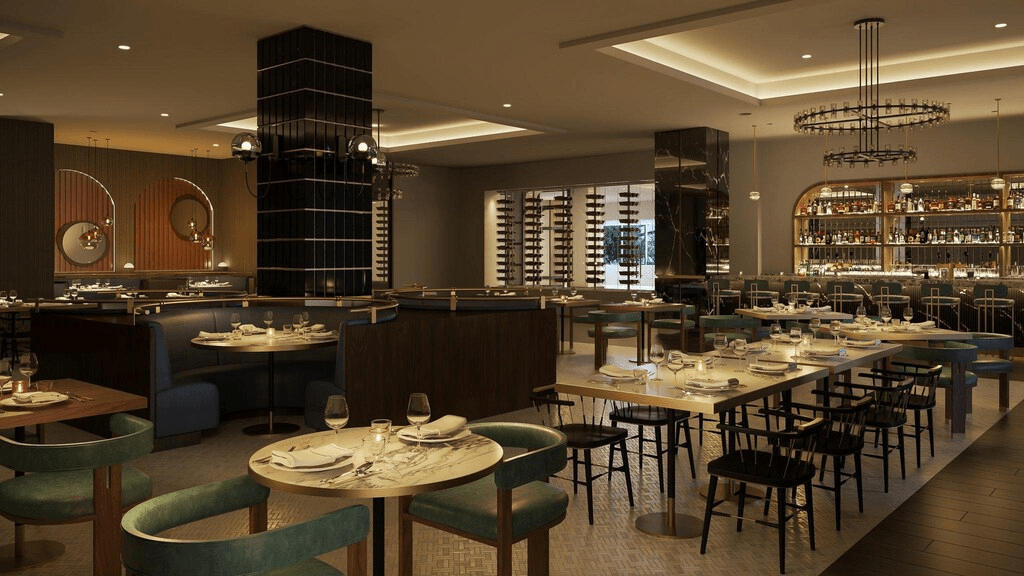 Public Area Banquette Furniture for InterContinental Hotel
