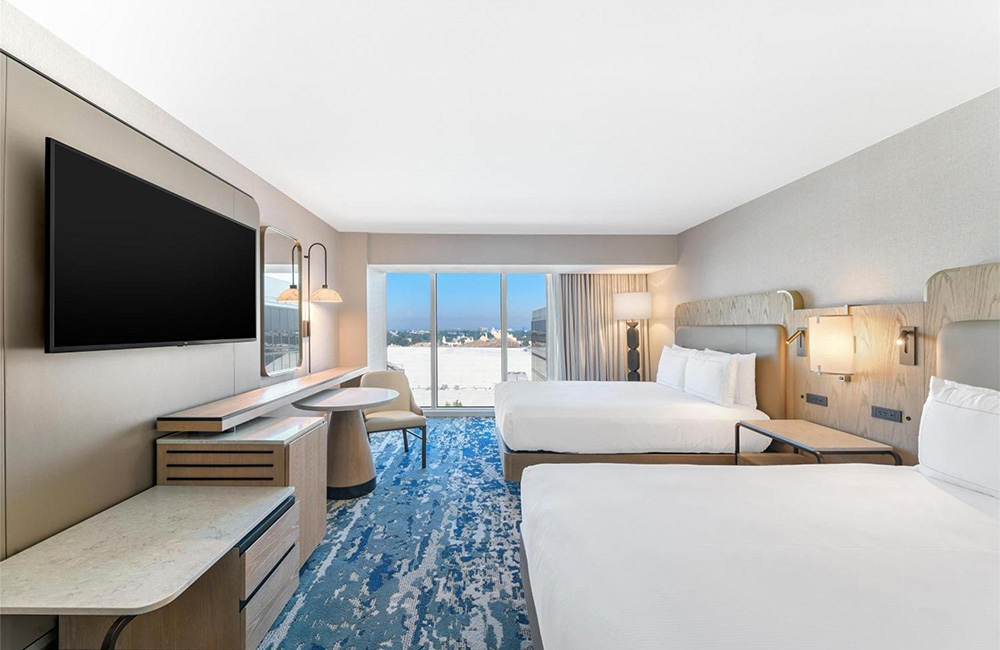Hilton hotel guestrooms design