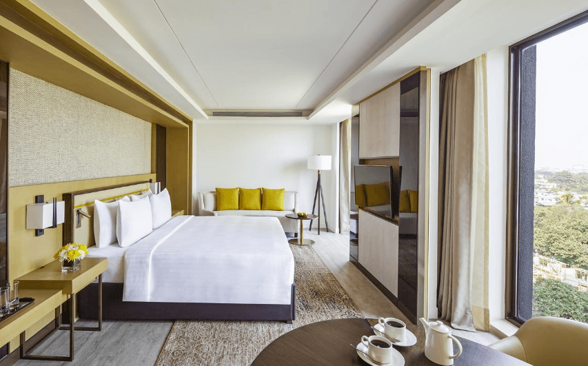 Custom hotel furniture supplied for Marriott international hotel project