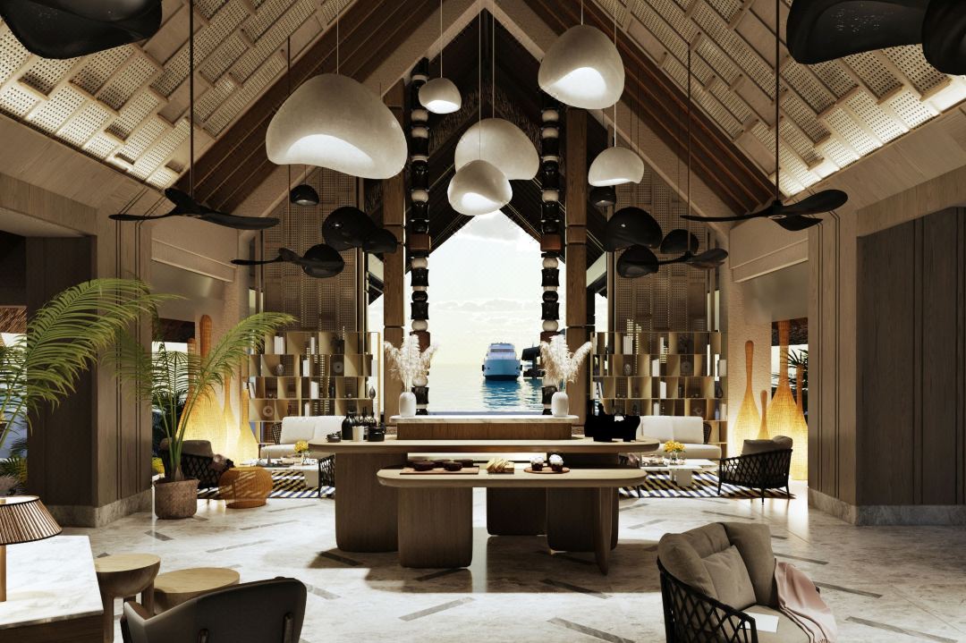 Public-area Coordination Project for JW Marriott Maldives Resort Spa